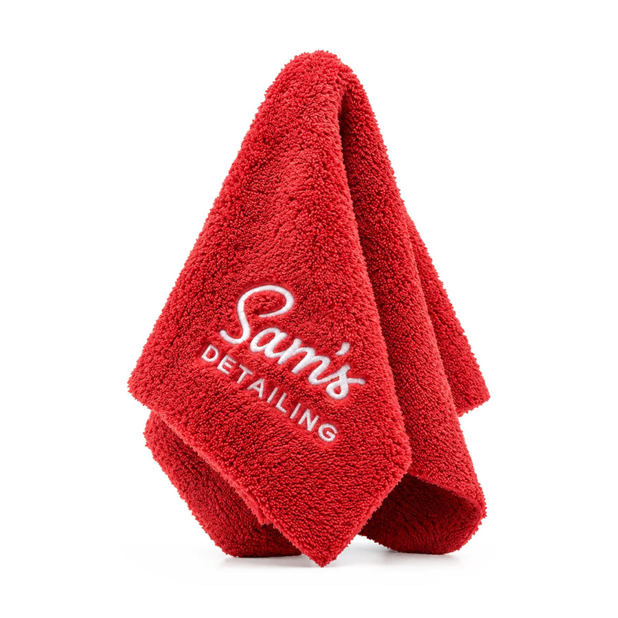 Sams Detailing Edgeless Microfibre 16 x 16in, product photo on white