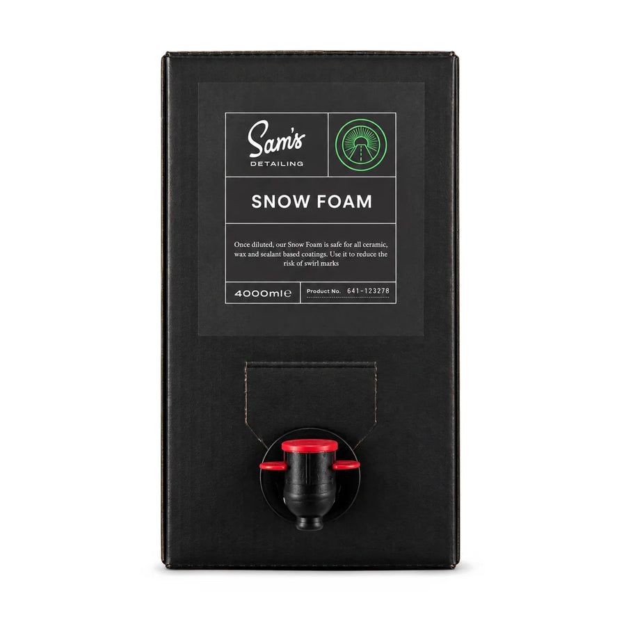 Sams Detailing Snow Foam 4L Expert Range, product photo on white