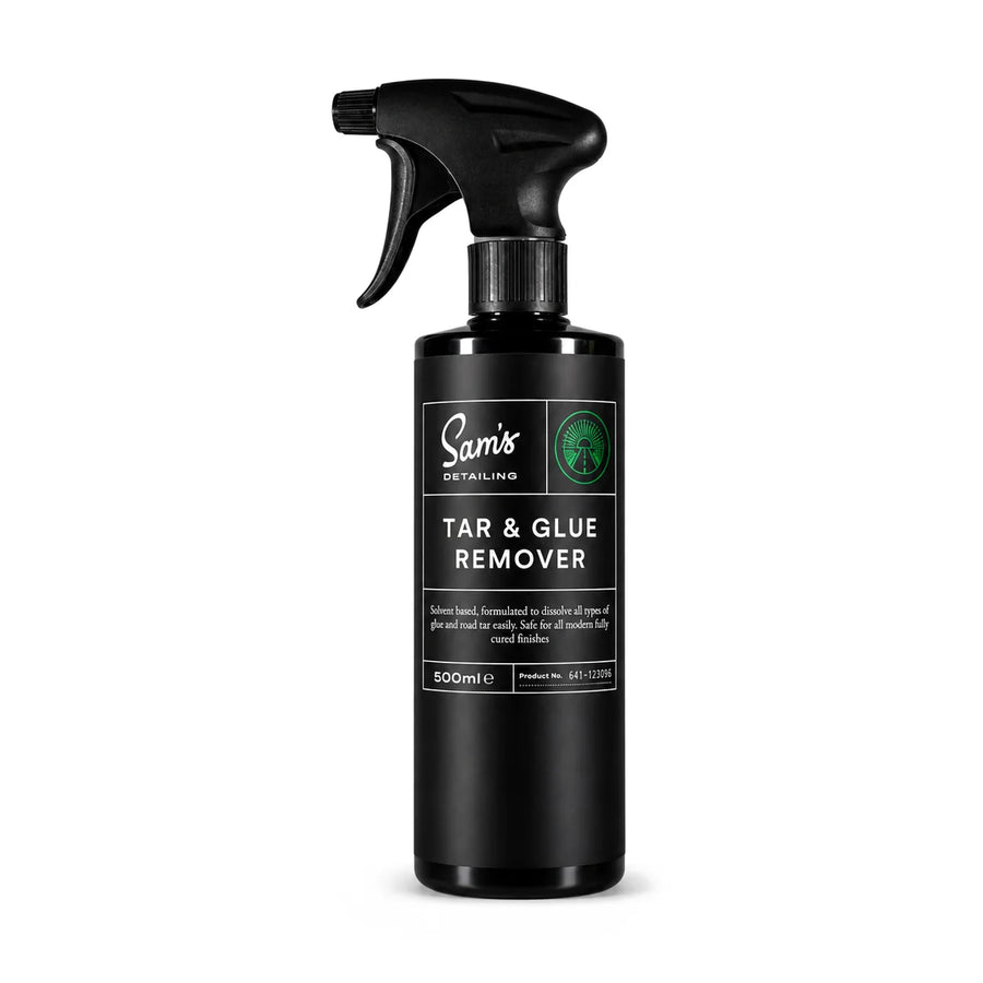 Sam’s Detailing Tar & Glue Remover 500ml, product photo on white