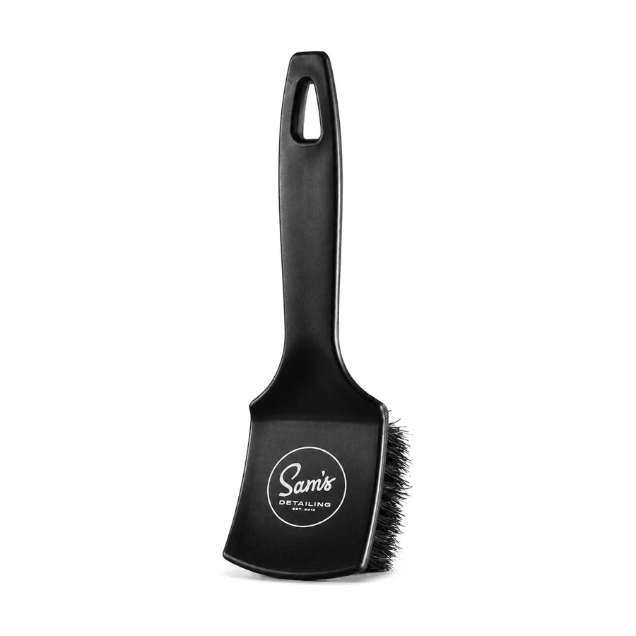 Sams Detailing Tyre Brush, product photo on white
