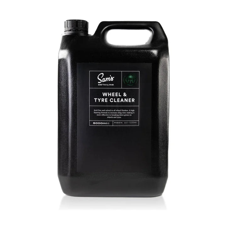 Sams Detailing Wheel and Tyre Cleaner 5L (New), product photo on white