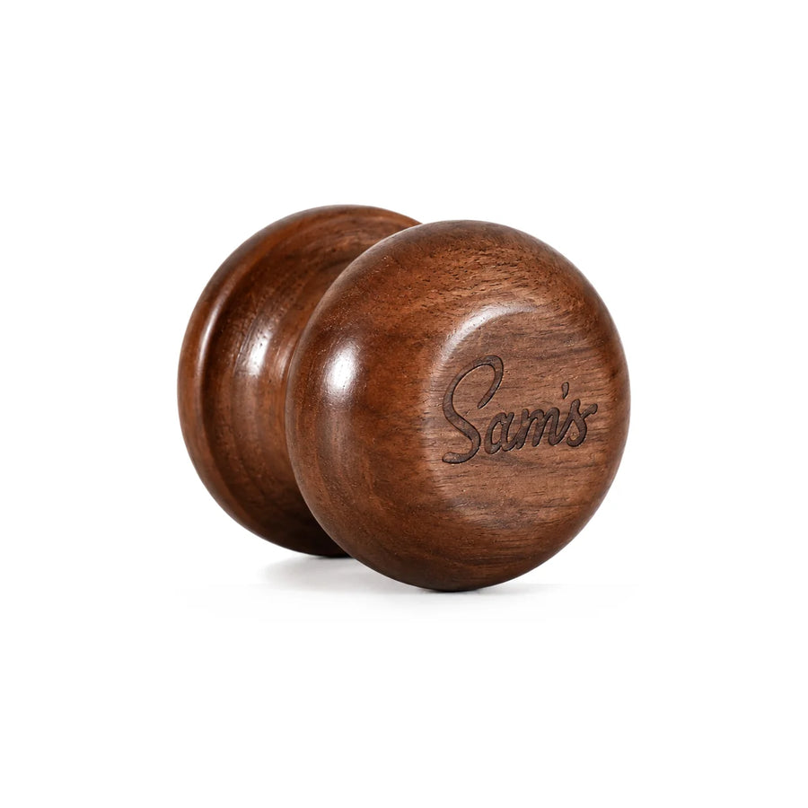 Sams Detailing Wooden Puck, product photo on white
