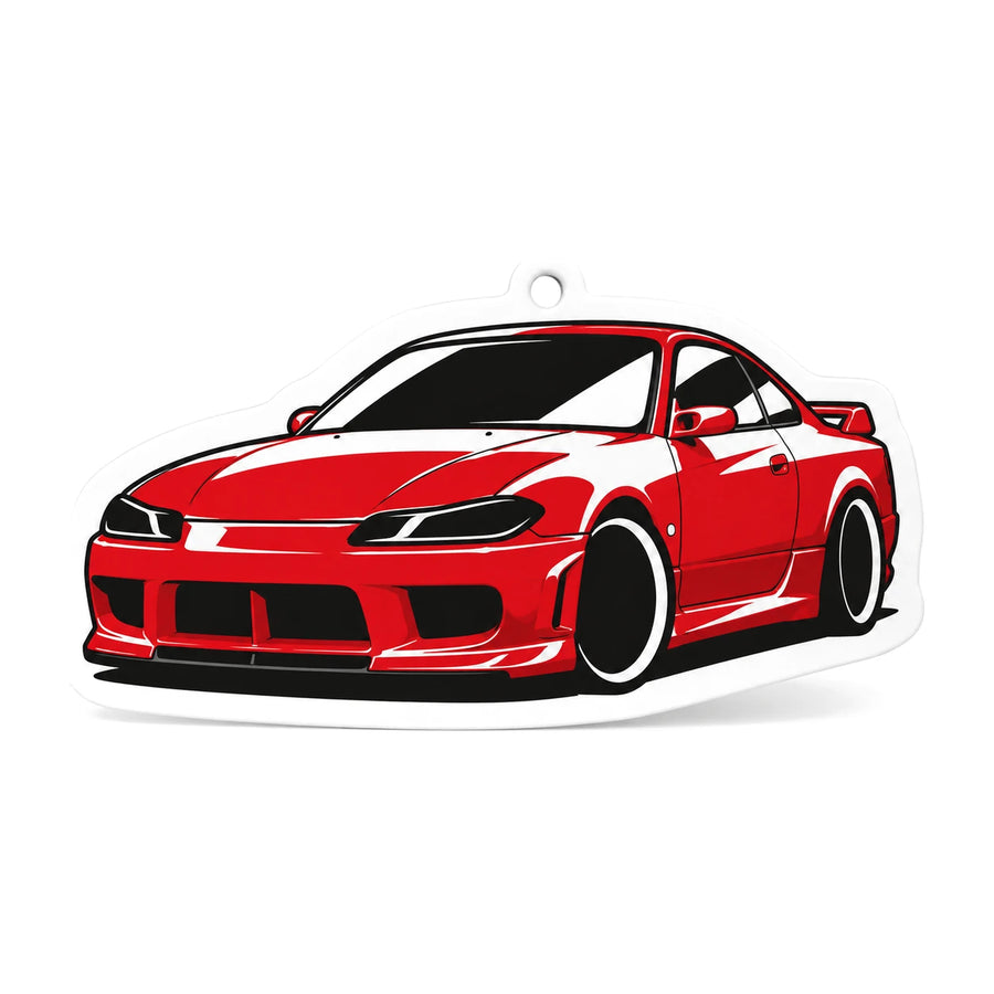 SDFresh Nissan S15 Air Freshener - Strawberry, product photo on white