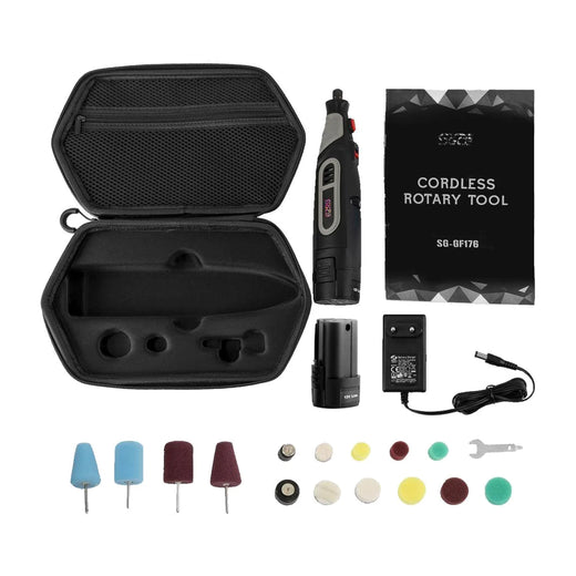 SGCB Mini Rotary Cordless Polisher Kit 12V