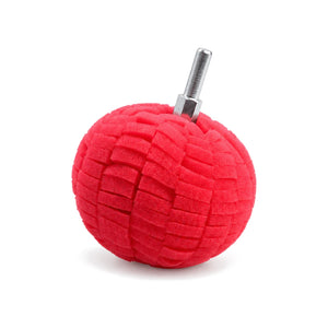 Shinemate Drill Polishing Ball Red (Ultra Soft)