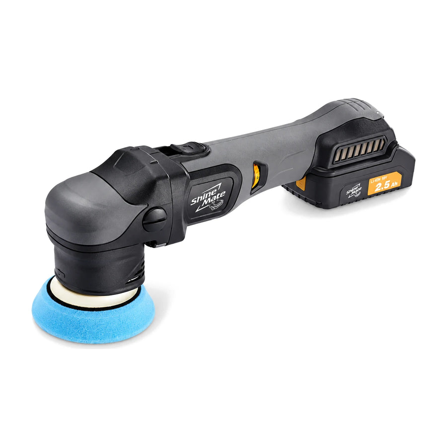 ShineMate EB350-3/12 Cordless Orbital Polisher Machine Only, product photo on white