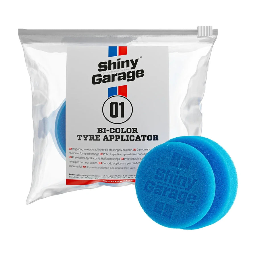 Shiny Garage Tire Dressing Applicator, product photo on white