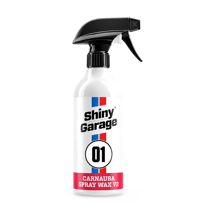 Shiny Garage Carnauba Spray Wax V2, product photo on white