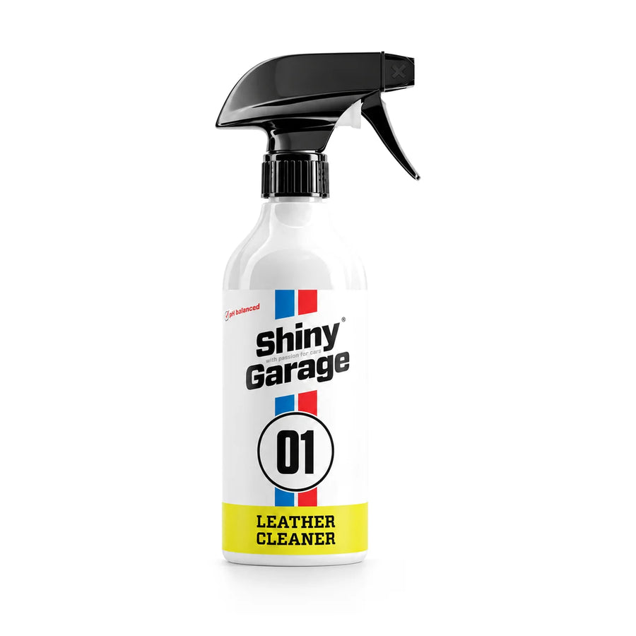 Shiny Garage Leather Cleaner 500ml, product photo on white