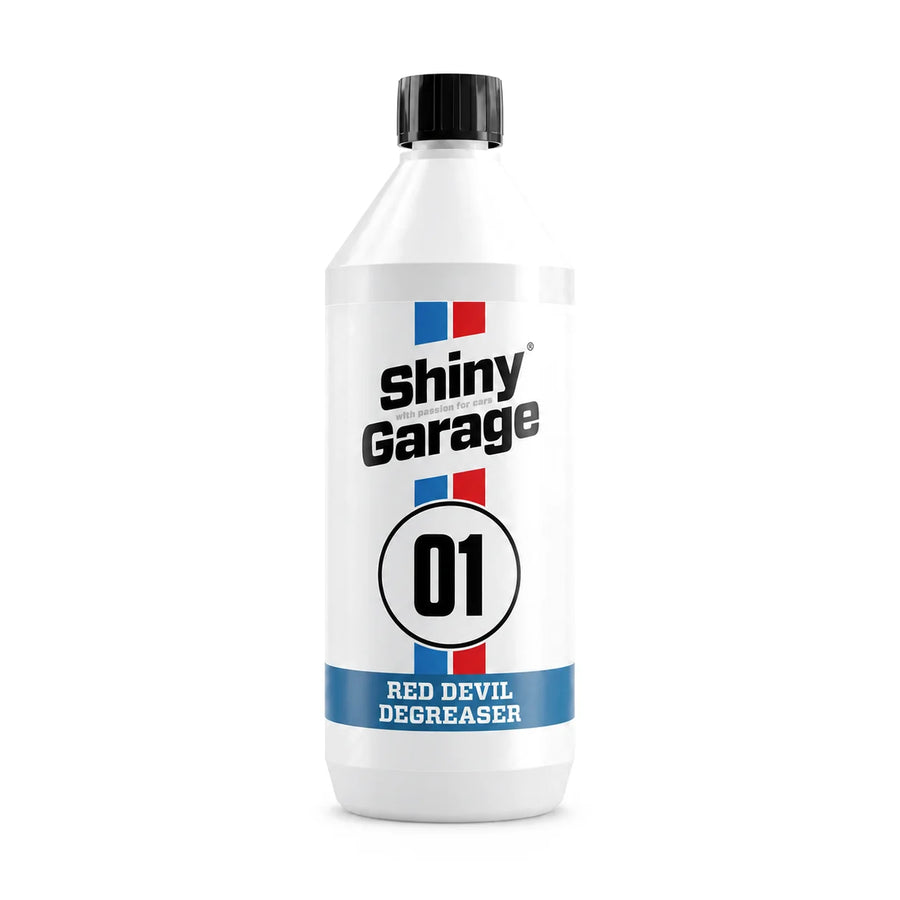 Shiny Garage Red Devil Engine Degreaser 1L, product photo on white