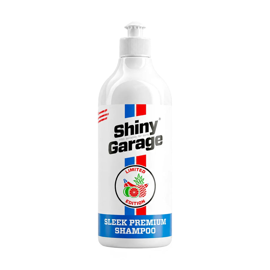 Shiny Garage Sleek Shampoo Tutti Frutti 500ml, product photo on white