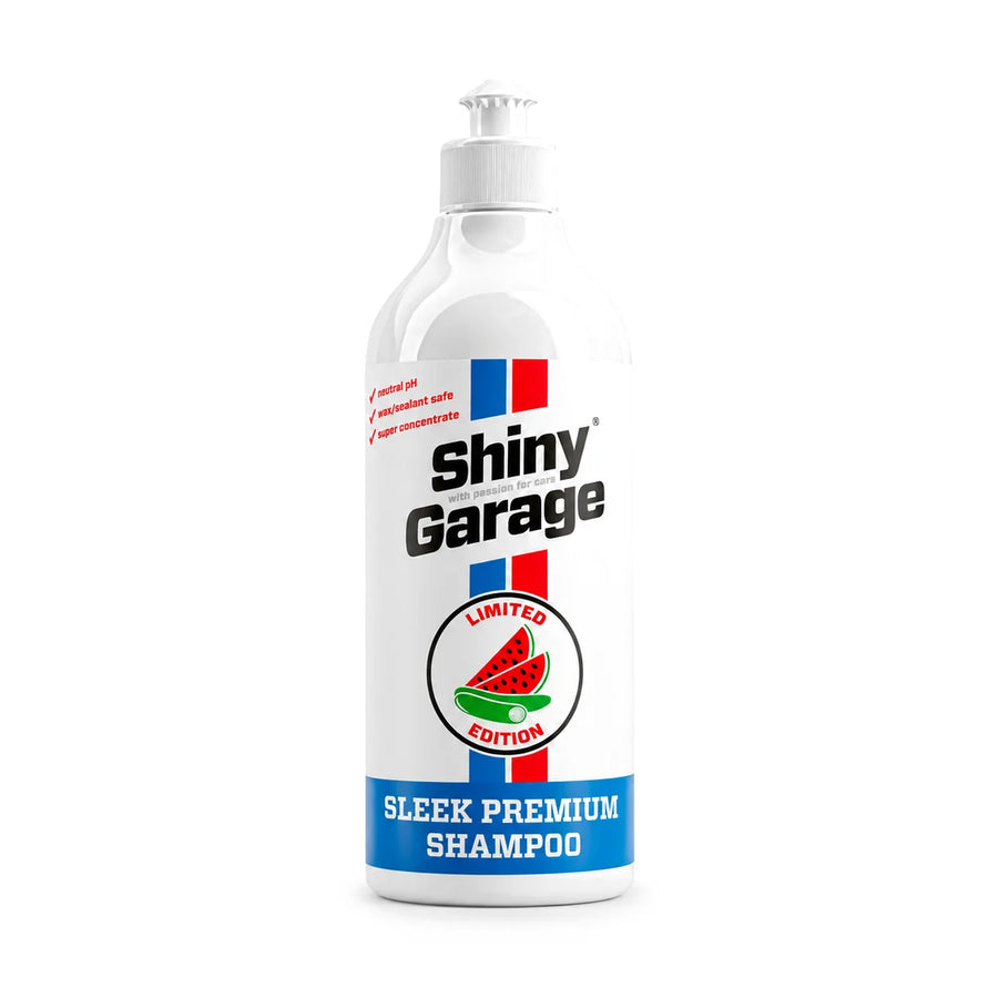 Shiny Garage Sleek Shampoo Watermelon 500ml, product photo on white