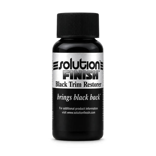 Solution Finish Black Plastic & Vinyl Restorer 1oz (30ml)
