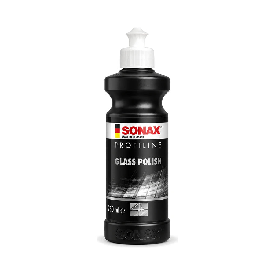 Sonax PROFILINE Glass Polish, Remove Light Scratches & Watermarks, product photo on white