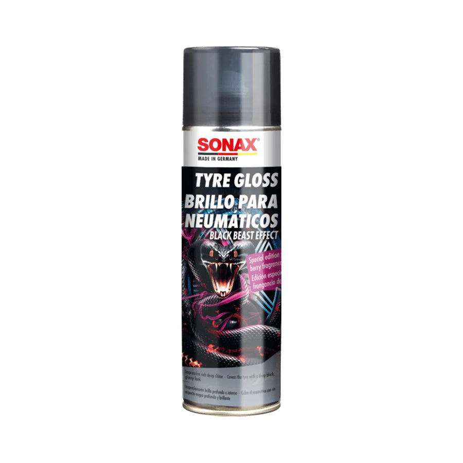Sonax Tyre Gloss Black Beast Effect, product photo on white