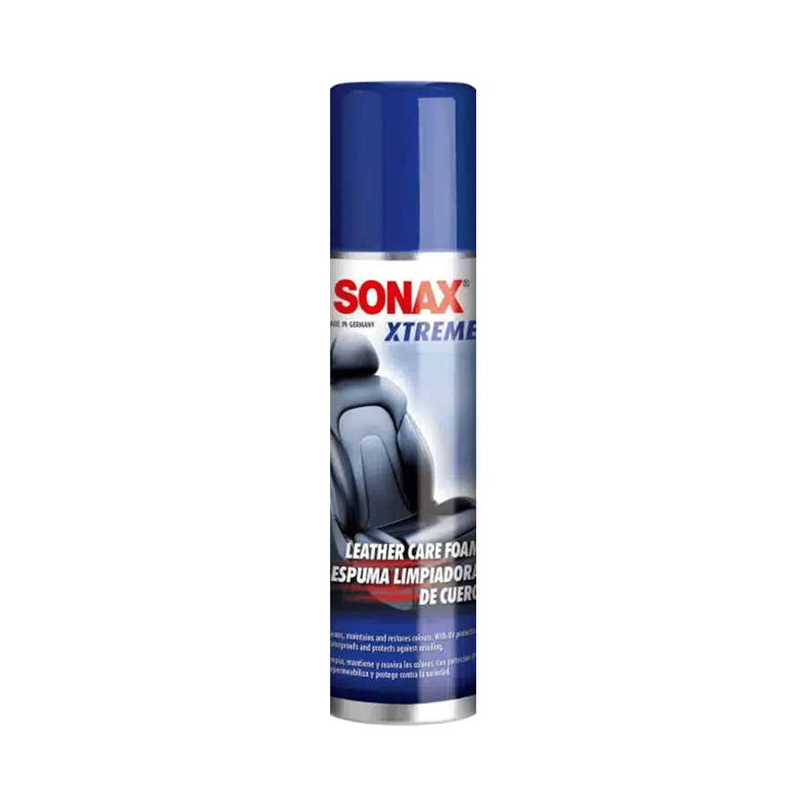 Sonax XTREME Leather Care Foam, Foam Cleaner & Conditioner, product photo on white