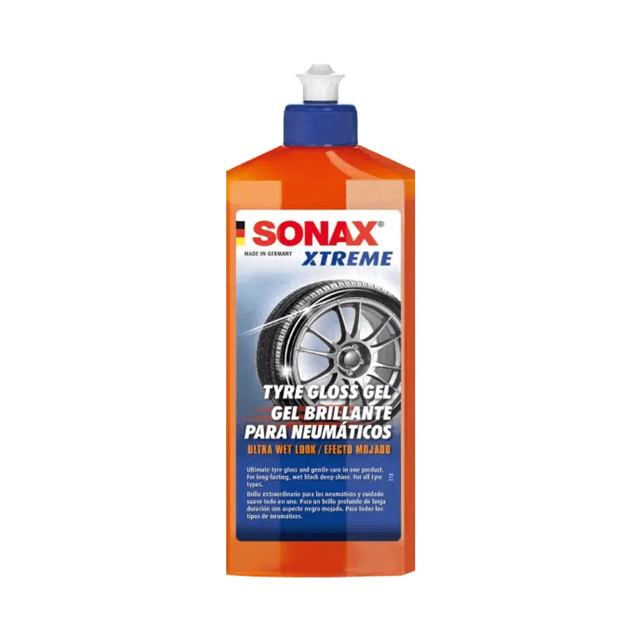 Sonax XTREME Tyre Gloss Gel, High Gloss Finish & Trim Protection, product photo on white
