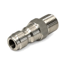 Stainless Steel Quick Release Male Foam Lance Adapter