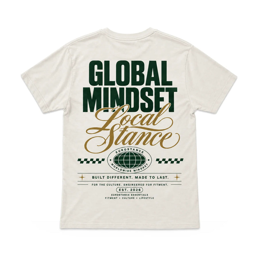 EuroStance Stance Mindset T-Shirt back, product photo on white