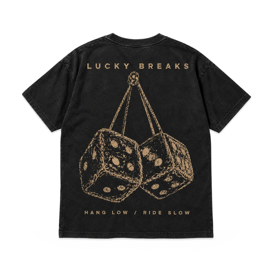 EuroStance Stay Low Dice T-Shirt back, product photo on white
