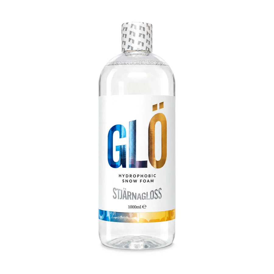 Stjarnagloss Glö Hydrophobic Snow Foam 1L, product photo on white