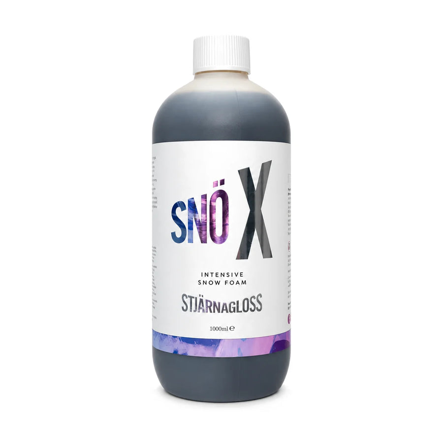 Stjarnagloss Snö X lntensive Snow Foam Pre-Wash 1L, product photo on white