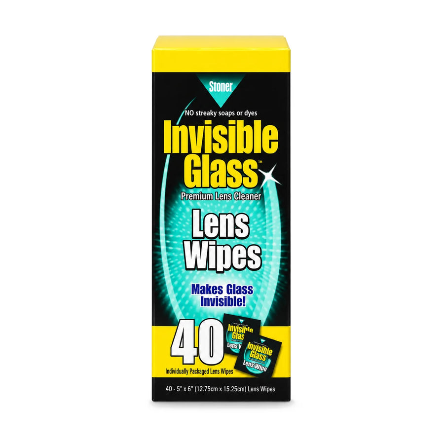 Stoner Invisible Glass Lens & Screen Wipe - 40 Pack, product photo on white