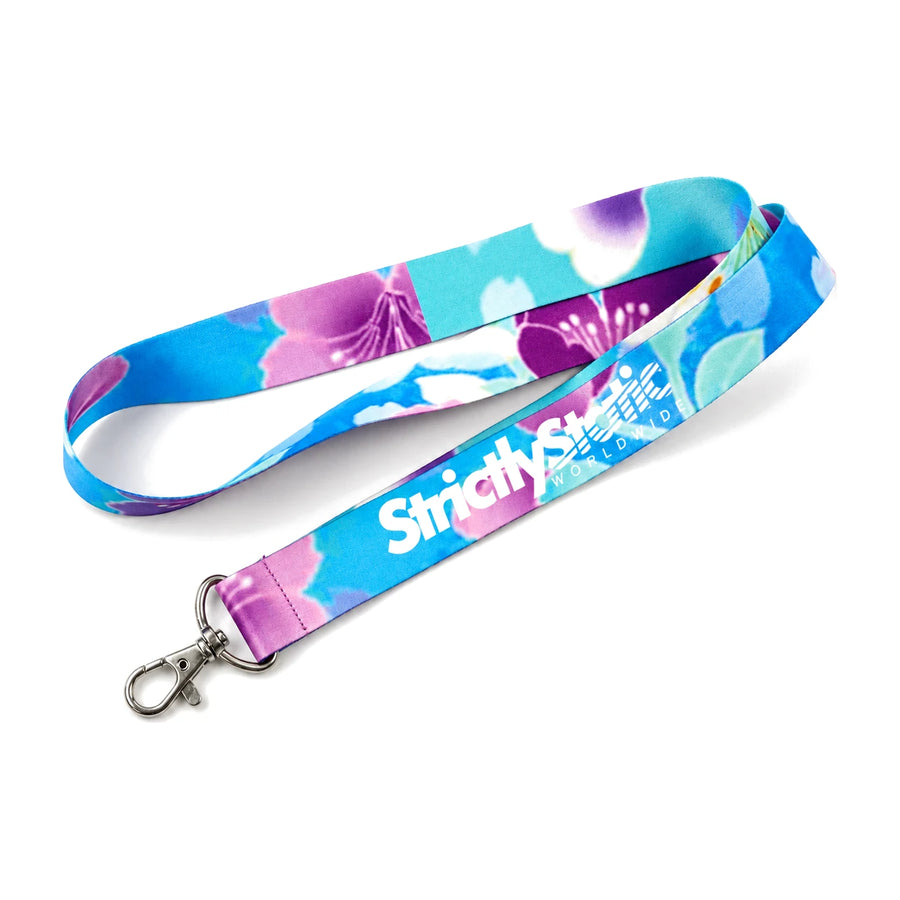 Strictly Static Blossom Lanyard One Size, product photo on white