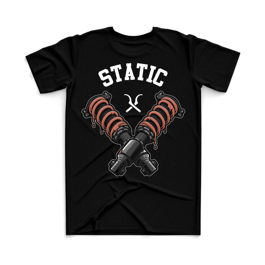 Strictly Static Represent Strictly Static T Shirt, product photo on white