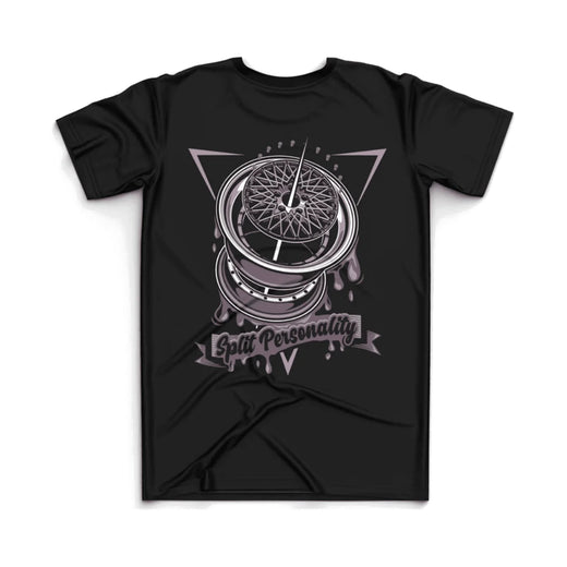 Strictly Static SSR Split Black T-Shirt