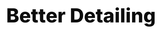 Better Detailing logo