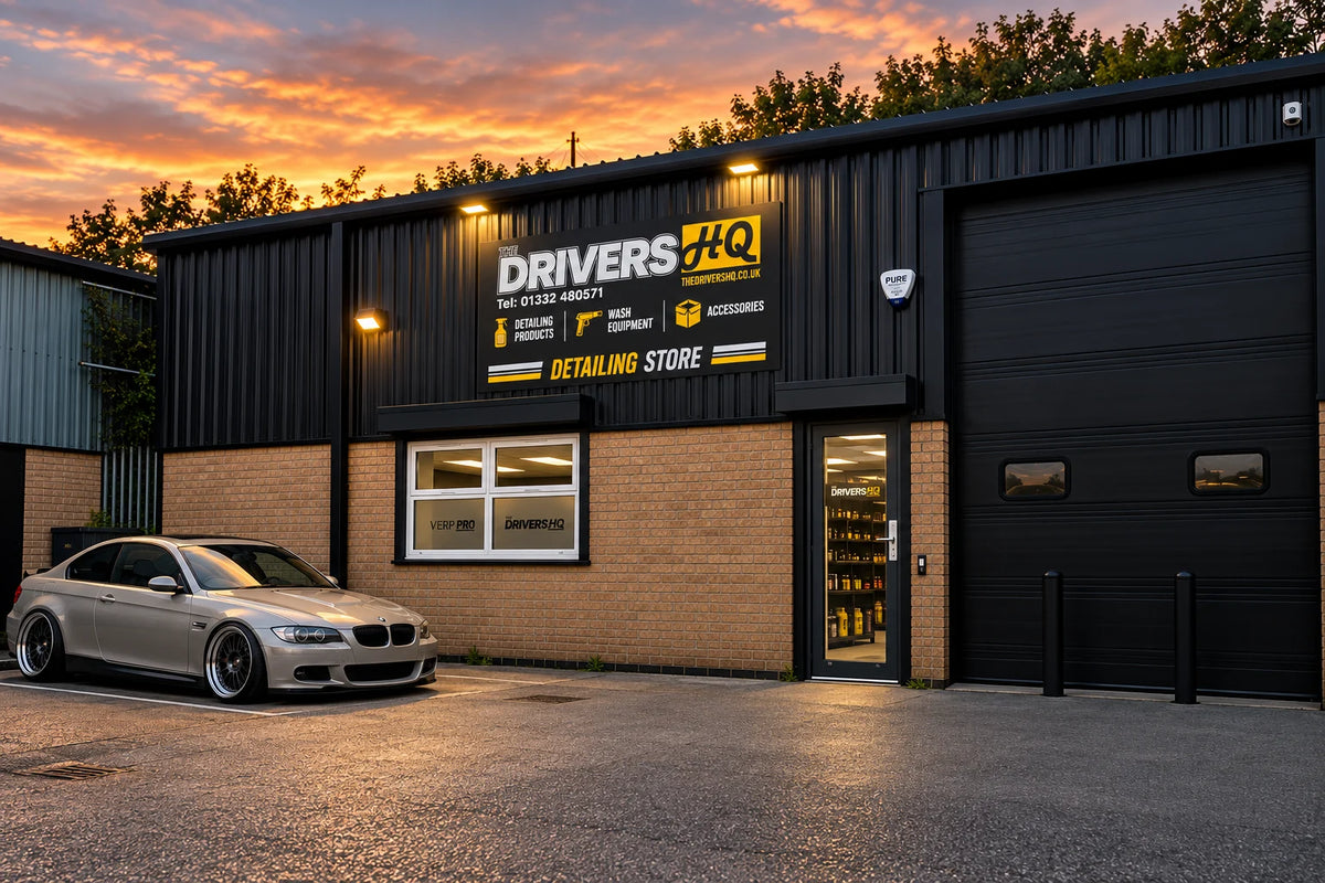 The Drivers HQ detailing store in Ilkeston, Derbyshire