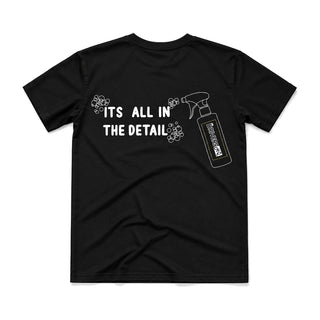 TDHQ Its All In The Detail Tee T-shirt back view, product photo on white