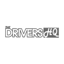 The Drivers HQ Decal Car Sticker - Medium 280mm Grey, product photo on white