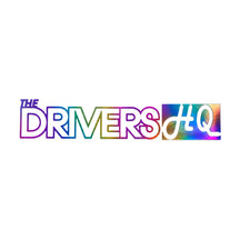 The Drivers HQ Decal Car Sticker - Medium 280mm Oil Slick, product photo on white