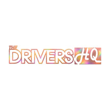 The Drivers HQ Decal Car Sticker - Medium 280mm Rose Gold Oil Slick, product photo on white