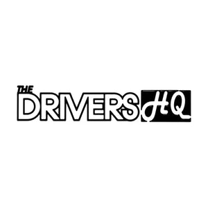 The Drivers HQ Decal Car Sticker - Small 130mm Black