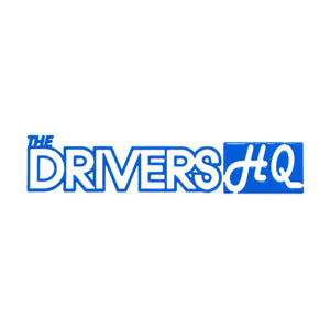 The Drivers HQ Decal Car Sticker - Small 130mm Blue
