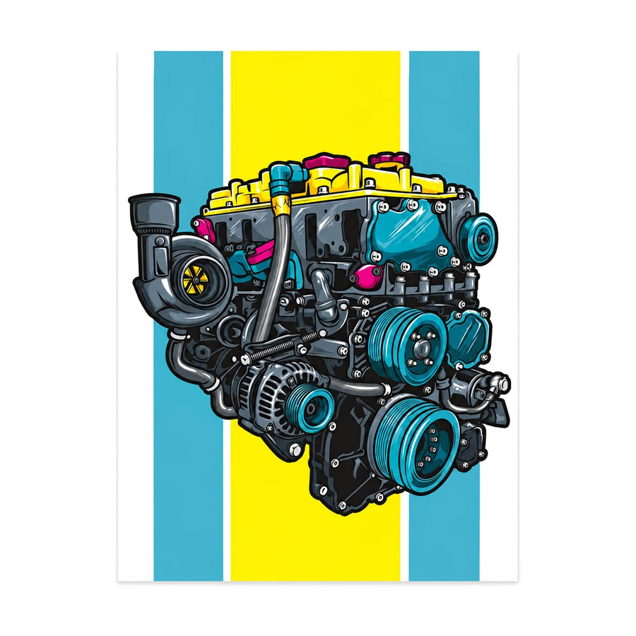 EuroStance The Engine - Poster, product photo on white