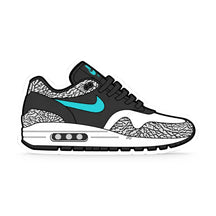 The Hyped Source Atmos Elephant AM1 Air Freshener - Black Ice Scent: back of the card