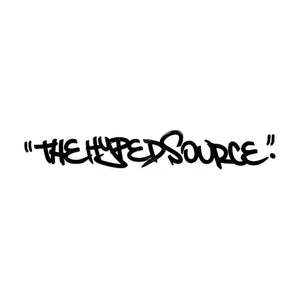 The Hyped Source Inline Stickers (Small) Black