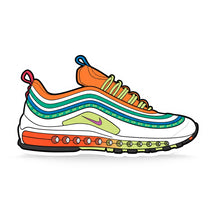 The Hyped Source London AM97 Air Freshener - Apple Scent: back of the card