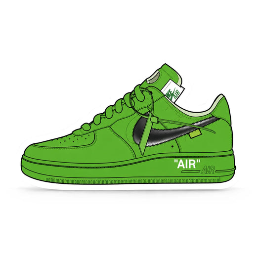 The Hyped Source Off-White AF1 Brooklyn Air Freshener - Apple Scent