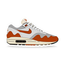 The Hyped Source Patta AM1 Waves Monarch Air Freshener - Orange Scent: back of the card
