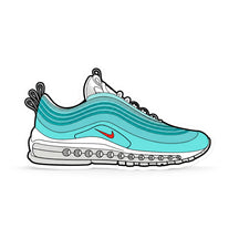 The Hyped Source Shanghai AM97 Air Freshener - Spring Water Scent: back of the card