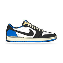 The Hyped Source Travis Scott AJ1 Low Fragment Air Freshener - Kreed Scent: back of the card