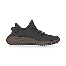 The Hyped Source Yeezy 350 Breds Air Freshener - Cranberry Scent: back of the card