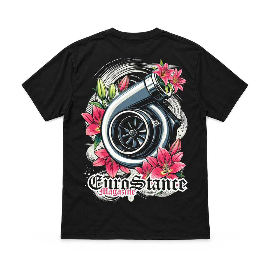 EuroStance TurboCharge T-Shirt back, product photo on white