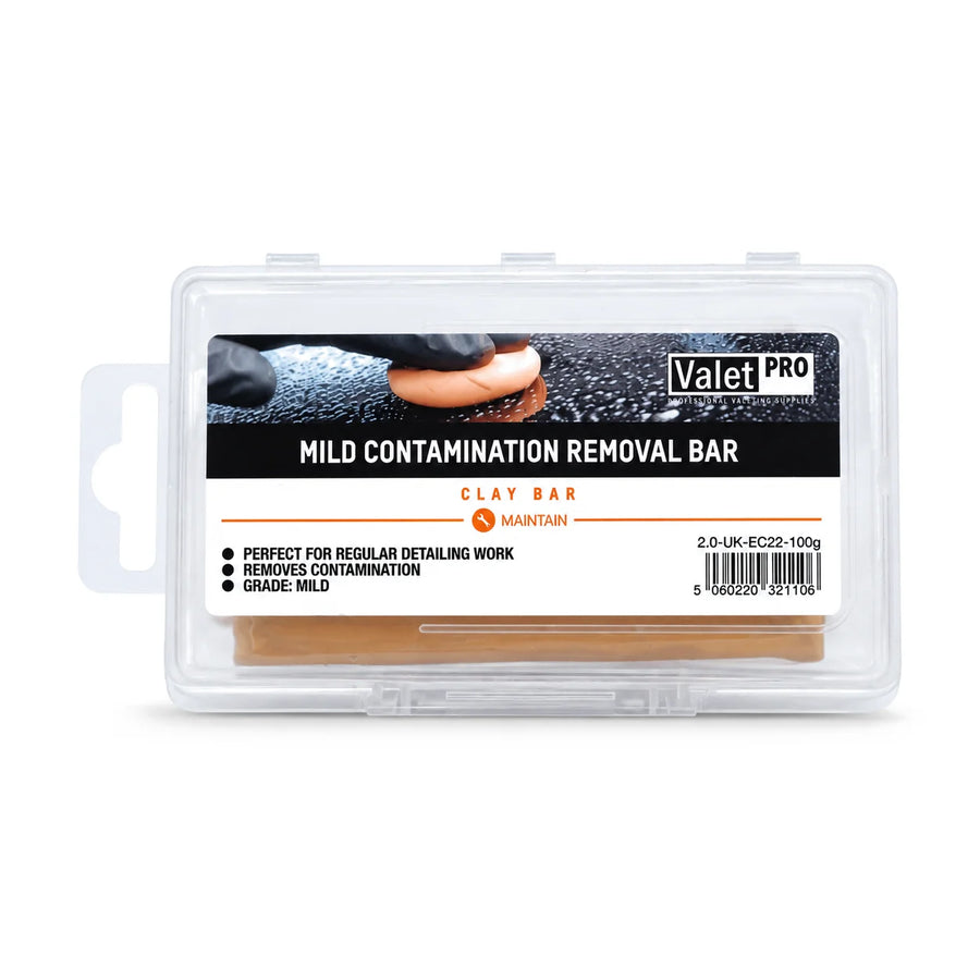 ValetPro Contamination Removal Clay Bars (Mild, Medium, Heavy), product photo on white