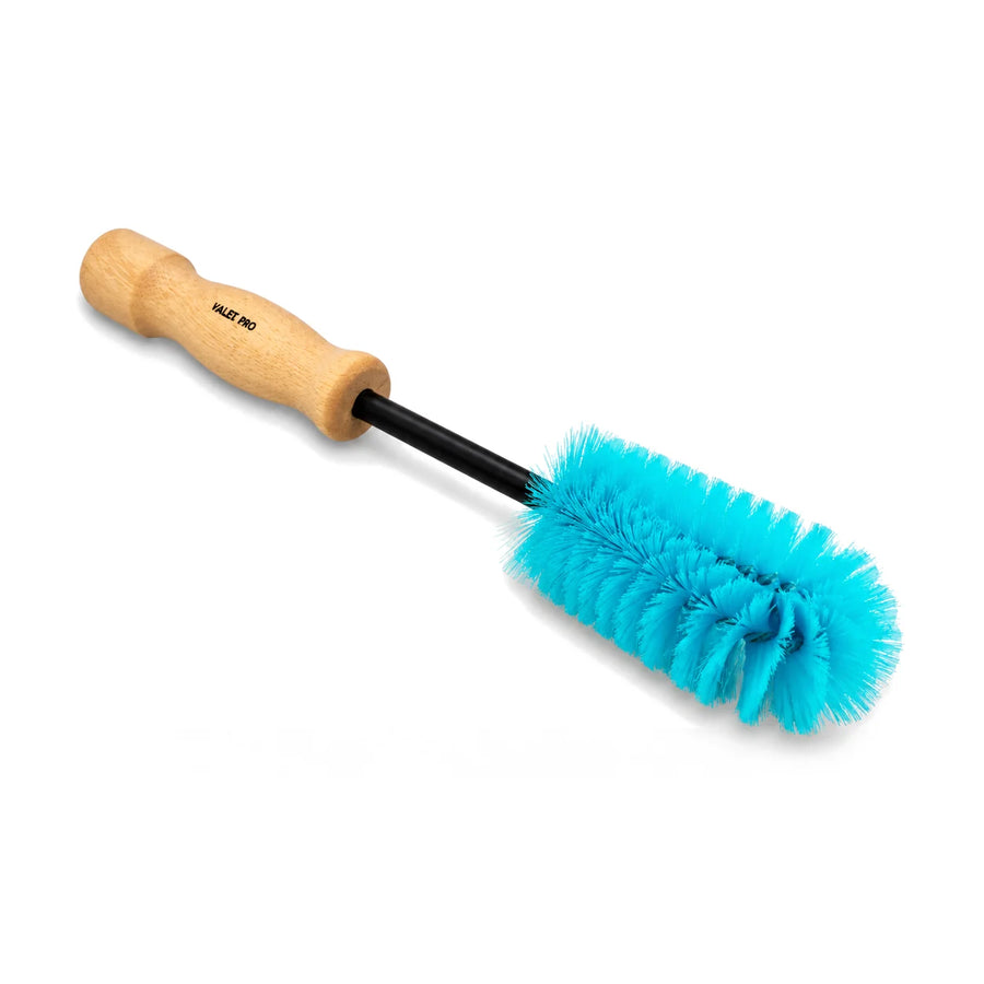 ValetPro Long Reach Wheel Brush, product photo on white